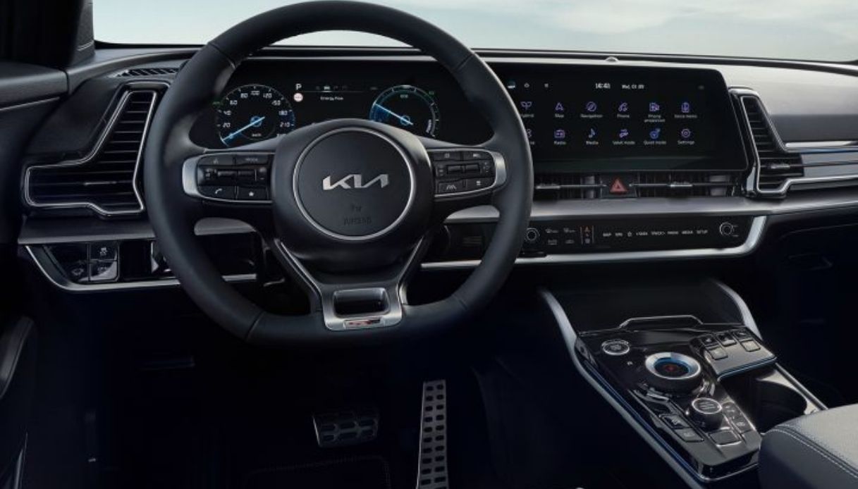 Gli interni di KIA Sportage