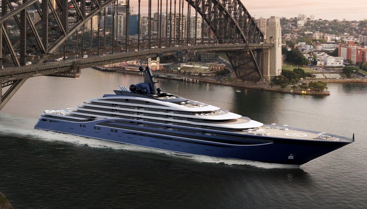 Il super yacht di lusso Somnio