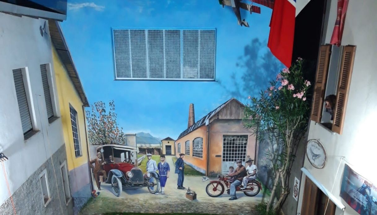 Murales del signor Giovanni Trincavelli