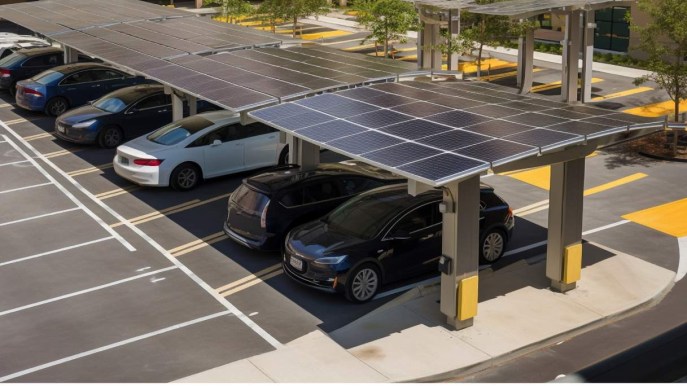 Il vantaggio dei parcheggi con pannelli solari
