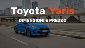 Toyota Yaris 2024: dimensioni e prezzo di una delle auto full-hybrid più apprezzate