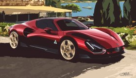 Alfa Romeo 33 Stradale partecipa al “Concorso di Eleganza di Villa d’Este”