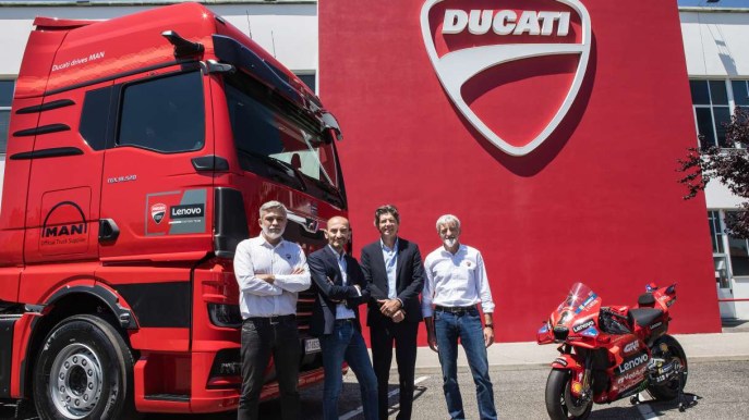 MAN Truck & Bus e Ducati, insieme in MotoGP
