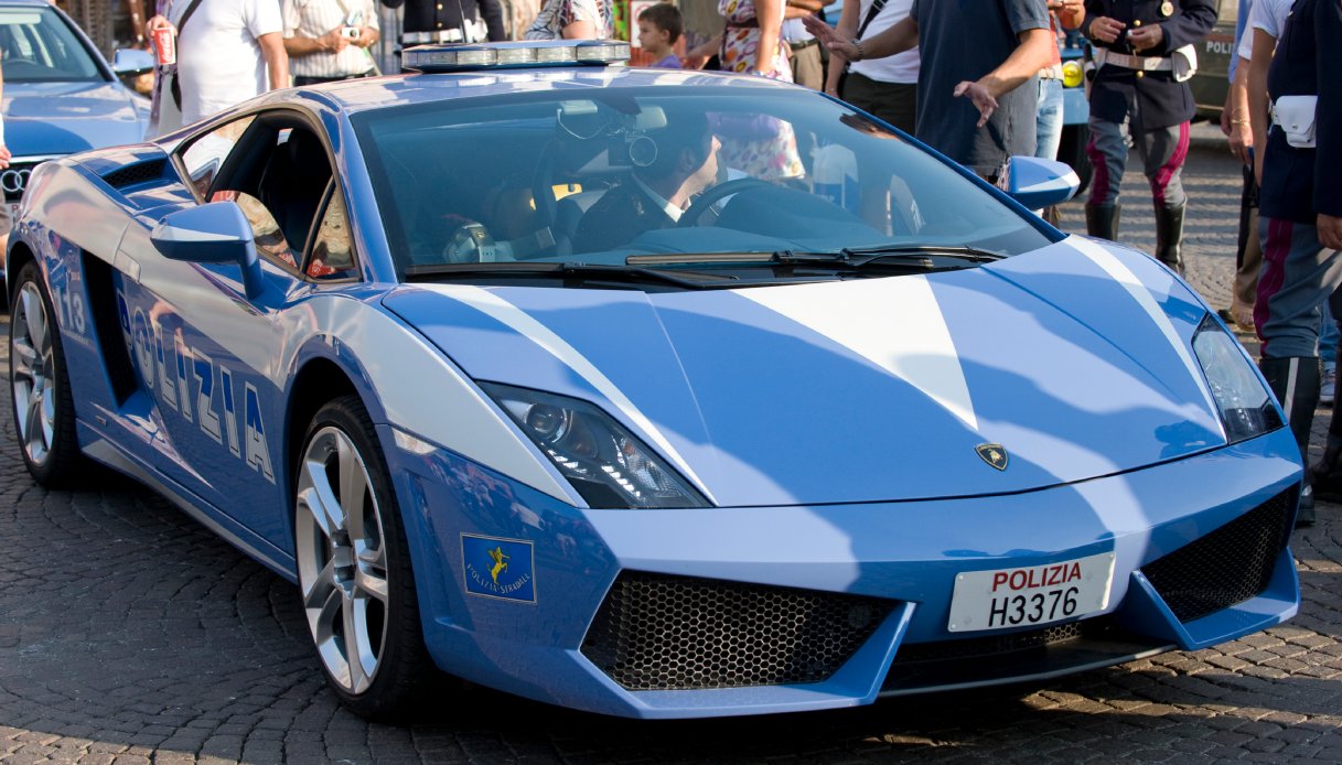 Lamborghini Gallardo: le supercar più belle della Polizia