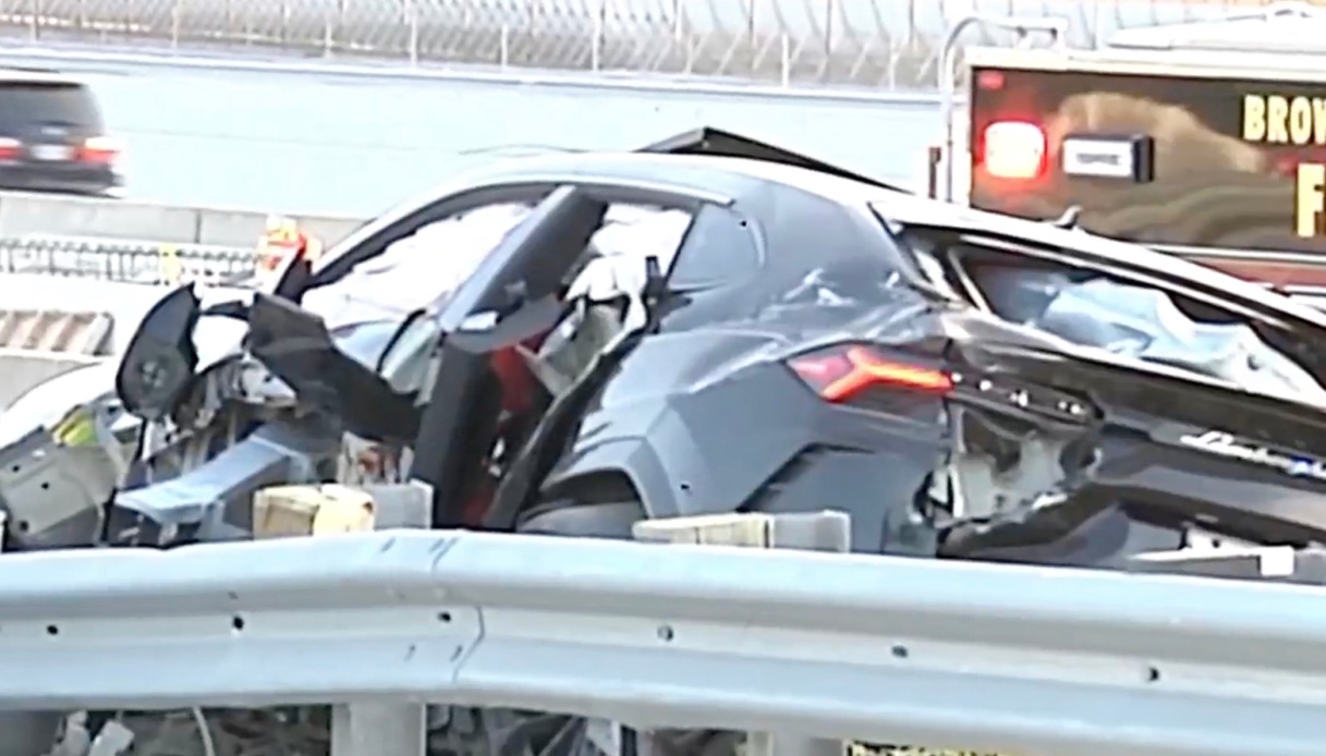 Lamborghini protagonista di un incidente