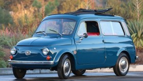 Fiat 500 Giardinetta, con batterie Tesla si trasforma in un’elettrica