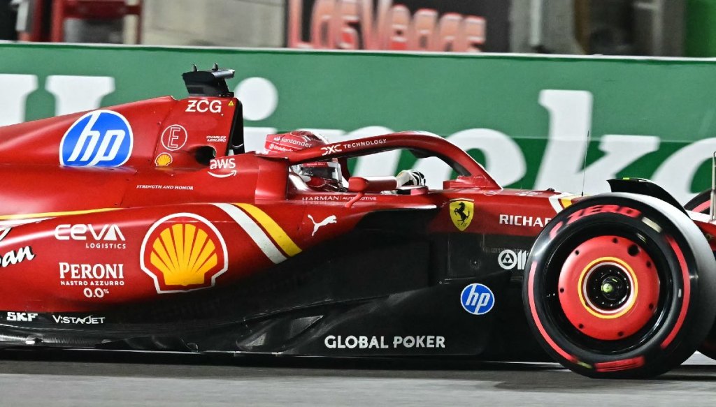 Charles Leclerc (Scuderia Ferrari) Q3 - GP - Las Vegas 