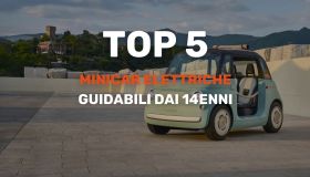 5 minicar elettriche guidabili dai 14enni, ma che piacciono anche agli adulti